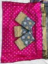 KP 6027 Soft Lichi Silk With Jacquard Work Saree Suppliers In India